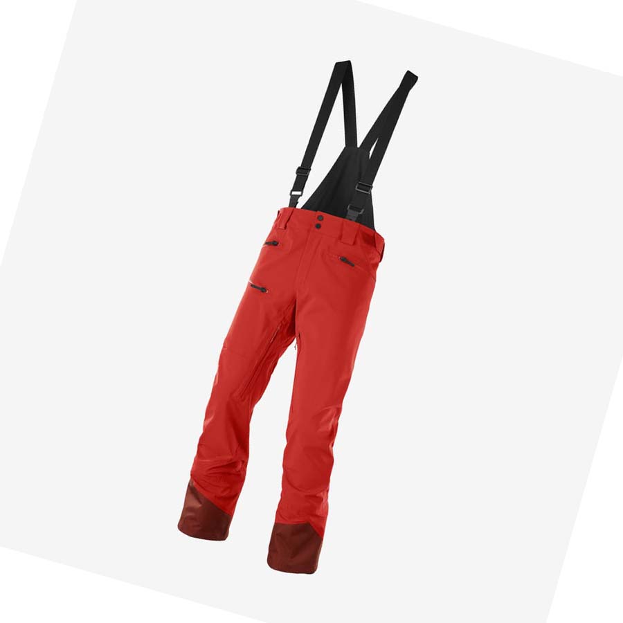 Pantalones De Esquí Salomon OUTLAW 3L Hombre Rojos | MX 3130OKI